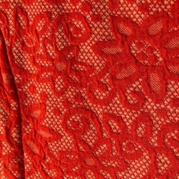 MM Couture Womens Fit & Flare Orange Dress X-Small - Picture 3 of 5